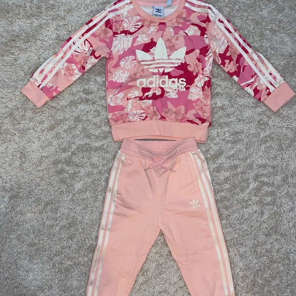 ADIDAS ORIGINALS Floral Crew Set - Picture 2 of 5